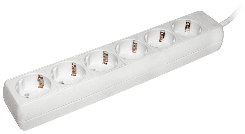 Удлинитель 6гн. 3м ПВС 3x1 16А T-Plast