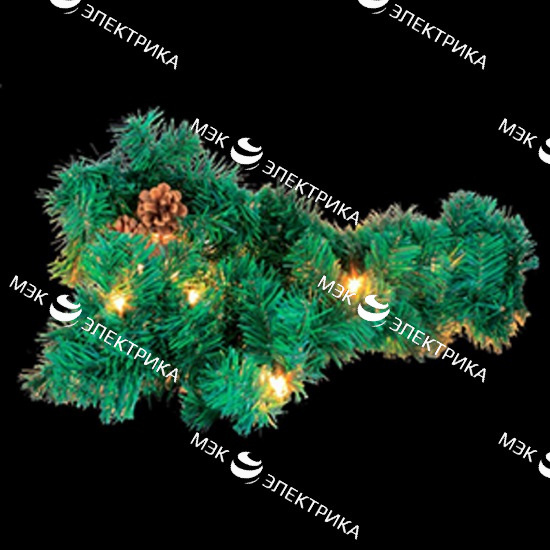 Гирлянда светодиодная мишура "Ветка елки", CL560