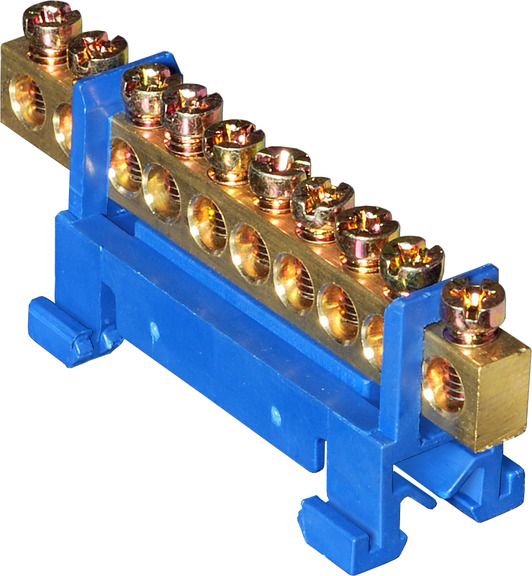 Шина N нулевая изолированная КSN-2-6х9-08 снято с производства Шина N нулевая изолированная КSN-2-6х9-08 снято с производства