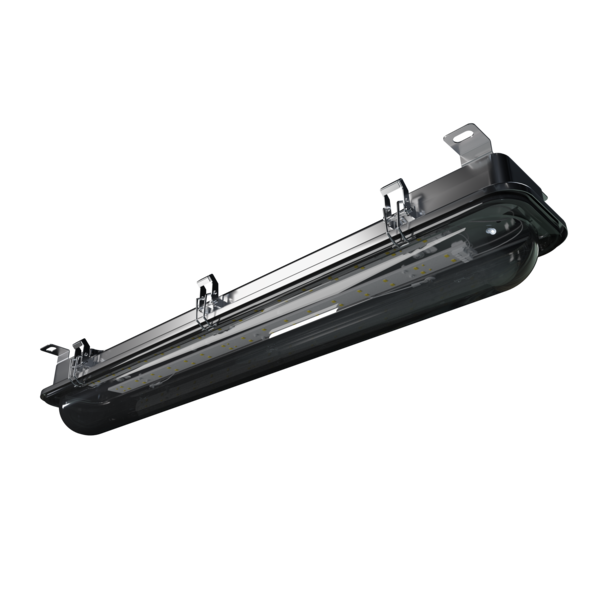 Светильник L-sub 25Вт/3250лм/диаграмма Д/5000К (CRI80)/прозр. рассеиватель/металл/накладное креплени