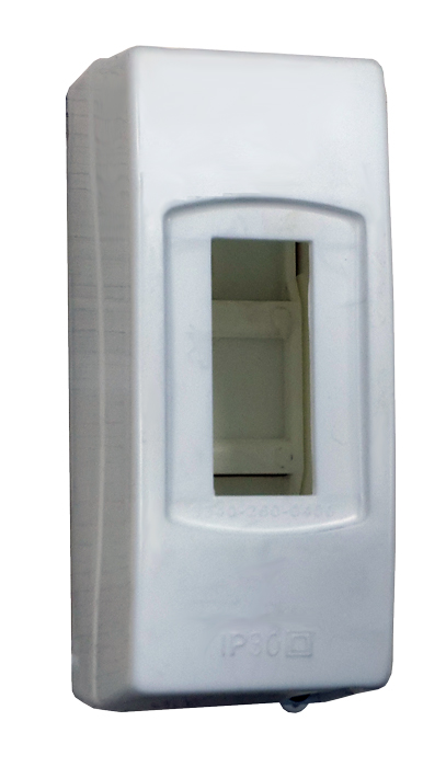 Бокс под автоматы на 1-2 модуля Бокс под автоматы на 1-2 модуля