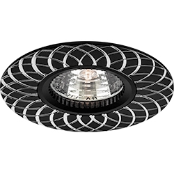 Светильник встраиваемый Feron GS-M388 потолочный MR16 G5.3 черный