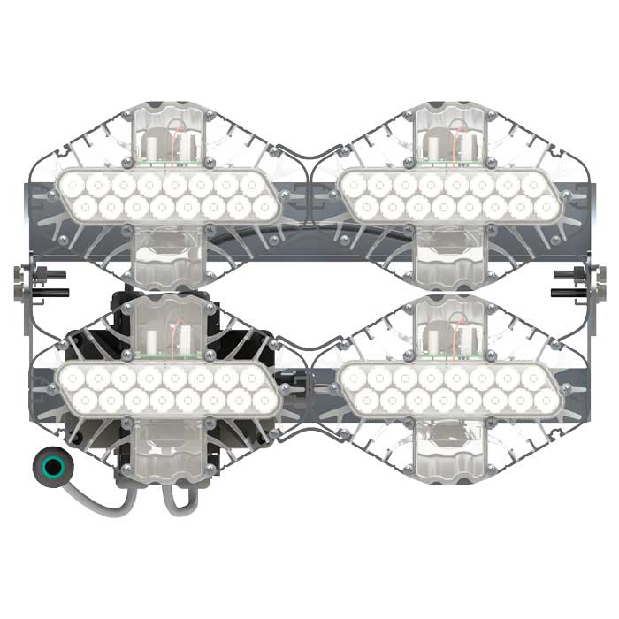 Светильник L-lego II 220 banner/178/К15/5.0K/01/L100/IKIX-64/220AC IP66 поворотное крепление LEDEL L