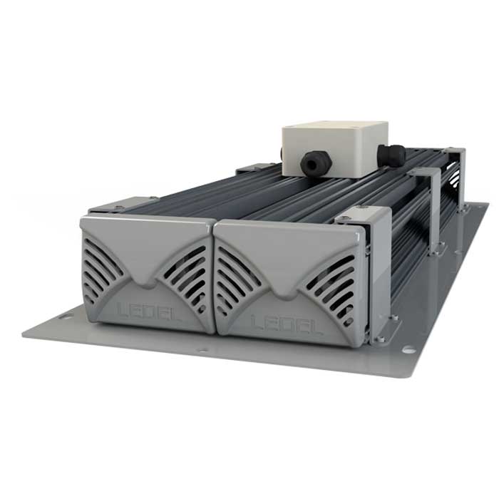 Промышленный светодиодный светильник для автозаправок L- INDUSTRY АЗС 48/5808/60/220АС/Г30 OSRAM 500