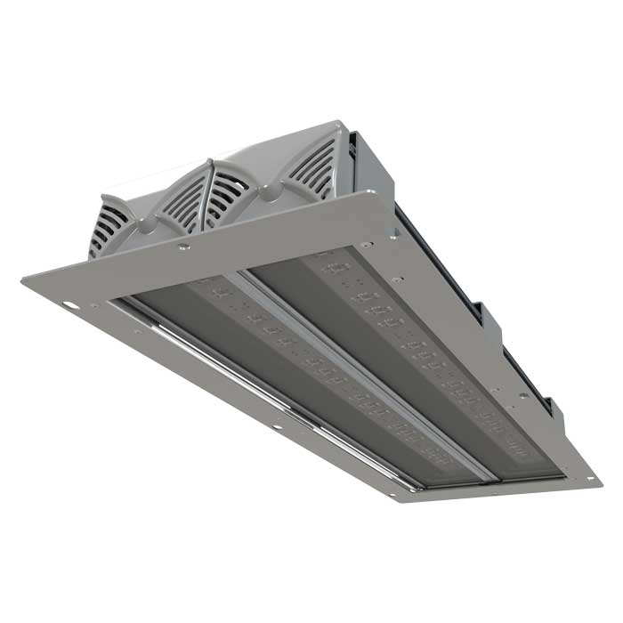 Промышленный светодиодный светильник для автозаправок L- INDUSTRY АЗС 48/5808/60/220АС/Г30 OSRAM 500