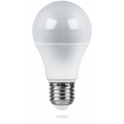 Лампа светодиодная E27-15W-2700K теплый белый SBA6015 Feron (шар)