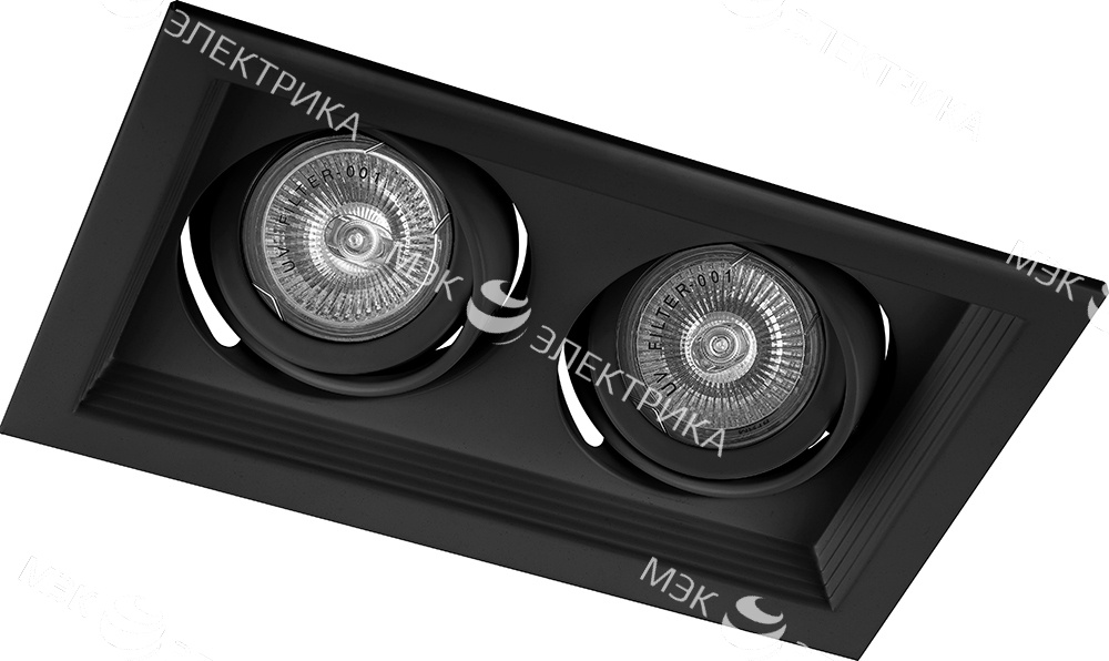 Светильник потолочный встраиваемый, MR16 G5.3 белый, DLT203 