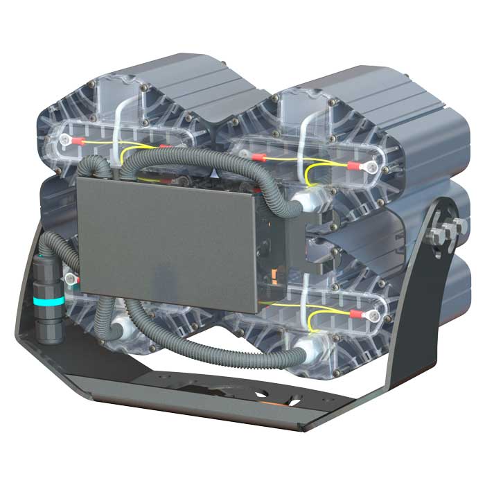 Светильник L-lego II 220 banner/178/К15/4.0K/01/L100/IKIX-64/220AC IP66 поворотное крепление LEDEL L