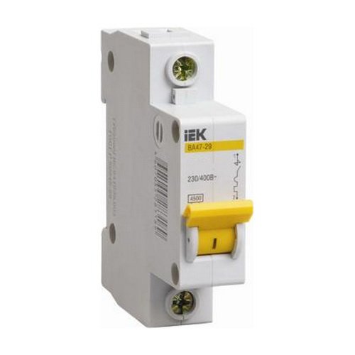 Выключатель автоматический модульный 1п D 20А 4.5кА ВА47-29 KARAT IEK MVA20-1-020-D Выключатель автоматический модульный 1п D 20А 4.5кА ВА47-29 KARAT IEK MVA20-1-020-D