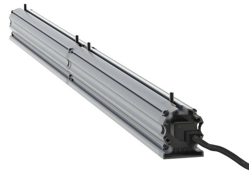 Торгово-складской светодиодный светильник L-TRADE 55/4500/Д 48Вт IP52 5000K/IKIII-13 EASY LOCK накладное крепление