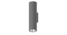 Светодиодный светильник "ВАРТОН" архитектурный Gutta Twin 2x15Вт 3000К IP67 линзованный 60 градусов RAL9003 белый