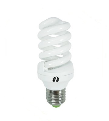Лампа энергосберегающая E27 20W 4000К 1000Лм SPIRAL-econom ASD