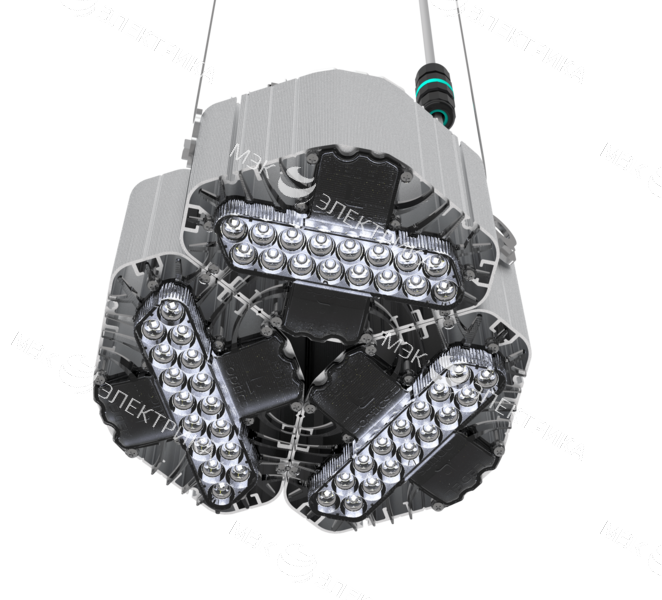 Светильник L-lego II 165/135/К15/4.0K/L100/01/IKIX-33/220AC IP66 подвесное крепление LEDEL LII078