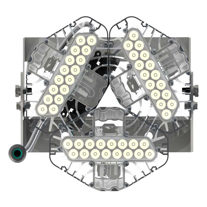 Светильник L-lego II 165 banner/120/Д/4.0K/01/L100/IKIX-63/220AC IP66 поворотное крепление LEDEL LII