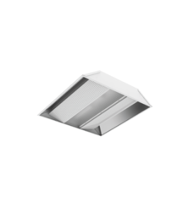 Светодиодный светильник "ВАРТОН" офисный встраиваемый отраженного света колотый лед 595*595*100мм 36 ВТ 4000К диммер DALI