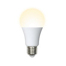Лампа светодиодная E27- 8W-теплый белый A60 Серия Optima Volpe (шар)