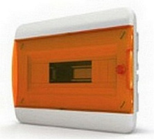 Бокс встраиваемый IP-40 12 модулей проз/оранжевый BVO 40-12-1