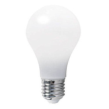 Лампа светодиодная E27-9W-4000К FLL-A60 EKF Simple белый (шар)