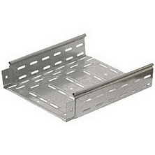 Лоток листовой перфорированный 400х80 L3000 сталь 1мм IEK CLP10-080-400-3