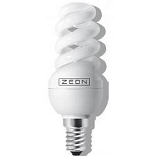 Лампа энергосберегающая E14 11W 2700К спираль SPC