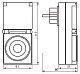 Розетка с таймером (суточная) в защитном корпусе IP 44 3500W/16A 230V, TM51