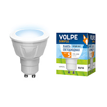 Лампа светодиодная GU10- 5W-JCDR/S белый Серия Simple Volpe
