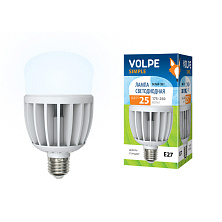 Лампа светодиодная E27-25W-белый М80 Серия Simple Volpe (шар)