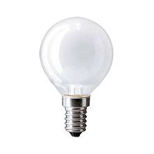 ЛОН Е-14 40 Вт шар матов. OSRAM
