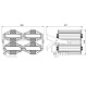 L-lego II 220 banner/178/Д/4,0K/01/L100/IKIX-64/220AC IP66