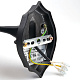 Светильник садово-парковый, 100W 230V E27 черный, 8101/PL8101