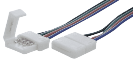 Коннектор для ленты SWG 4pin-10mm30mm-1 Коннектор для ленты SWG 4pin-10mm30mm-1