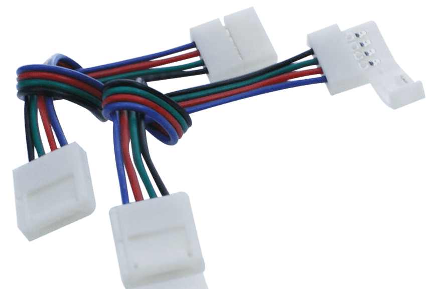 Коннектор для ленты SWG 4pin-10mm30mm-2 Коннектор для ленты SWG 4pin-10mm30mm-2